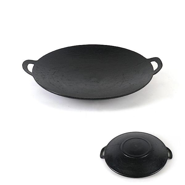  업소용 무쇠 구이팬 그리들 38cm