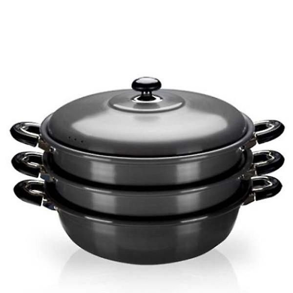  찜솥 3단 경질 냄비 찜냄비 찜통 찜기 떡시루 38cm