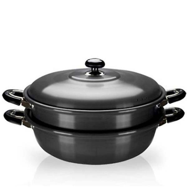  찜솥 2단 경질 냄비 찜냄비 찜통 찜기 떡시루 38cm
