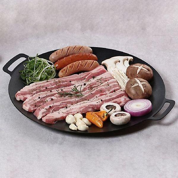  리빙아트 그리들 캠핑 고기 불판 인덕션 구이팬 33cm