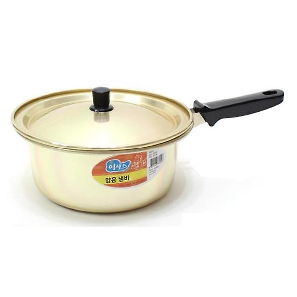  황냄비 16cm 편수 양은냄비 다용도냄비 라면냄비