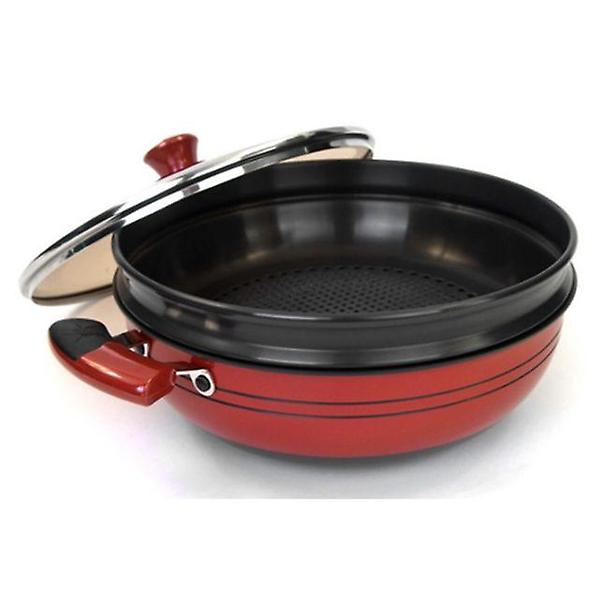  키친아트 찜냄비 찜솥 경질 찜통 채반 찜기 2단 28cm