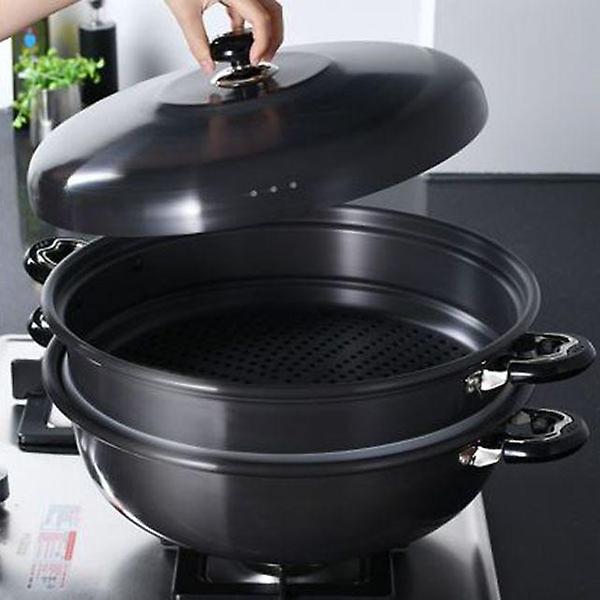  유진 찜냄비 찜솥 찜통 채반 찜기 스티머 2단 34cm