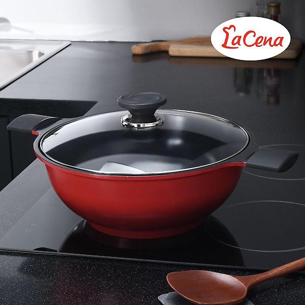  라체나 메이플트리 IH냄비 32cm 점보웍