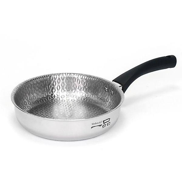  키친아트 후라이팬 엠보 가정 프라이팬 통5중 20cm