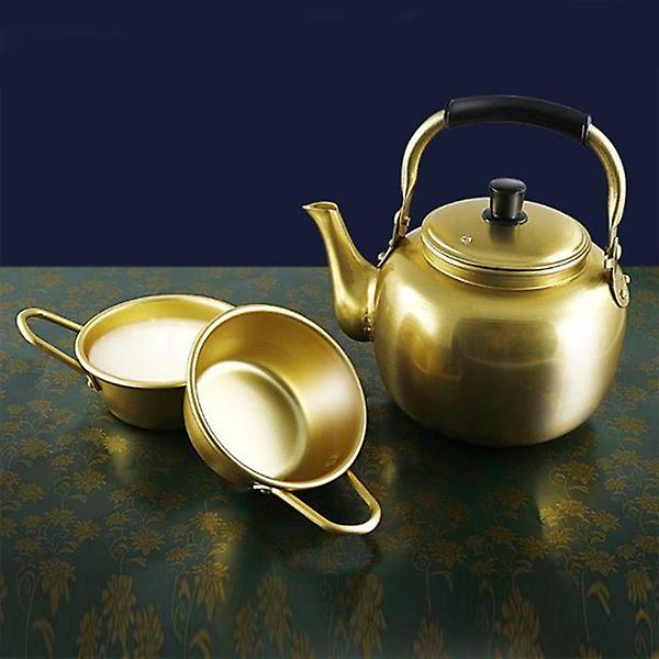  레트로 양은 주전자 손잡이 막걸리잔 술잔 2P세트