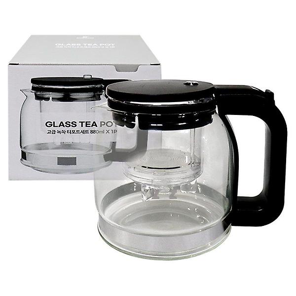  IS-SA 고급 글라스 녹차 티포트 880ml