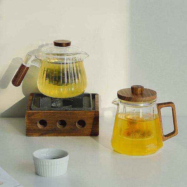  감성적인 디자인 내열유리 티포트 주전자 500ml