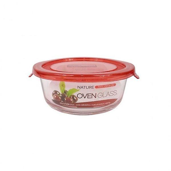  뉴오븐글라스 원형 620ml 오븐 밀폐 내열유리