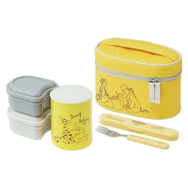  곰돌이 푸 릴렉스 스텐 보온 도시락 560ML(포크포함)