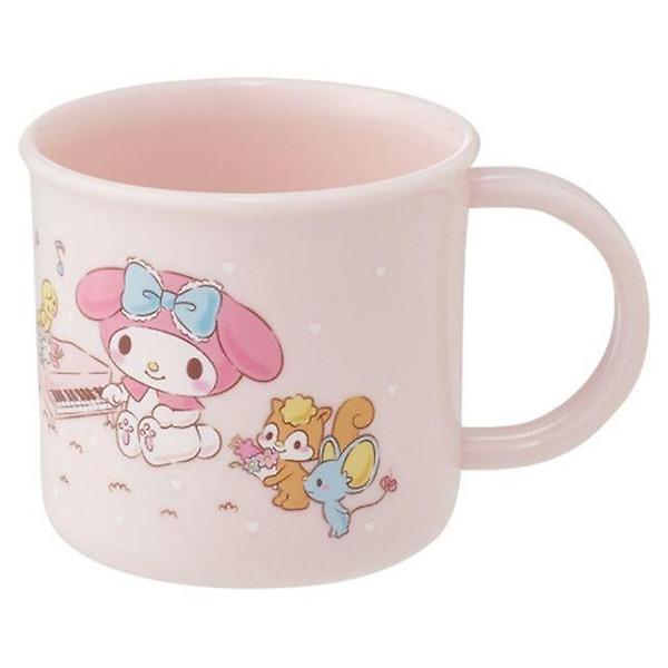  마이멜로디 뮤직 핸들컵 200ml 항균+ 물컵 양치컵