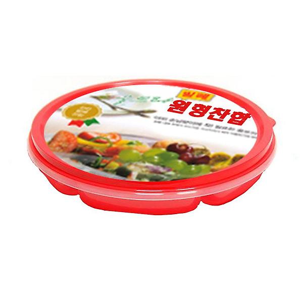  원형 밀폐용기 찬합-6칸형 찬합케이스 반찬용기