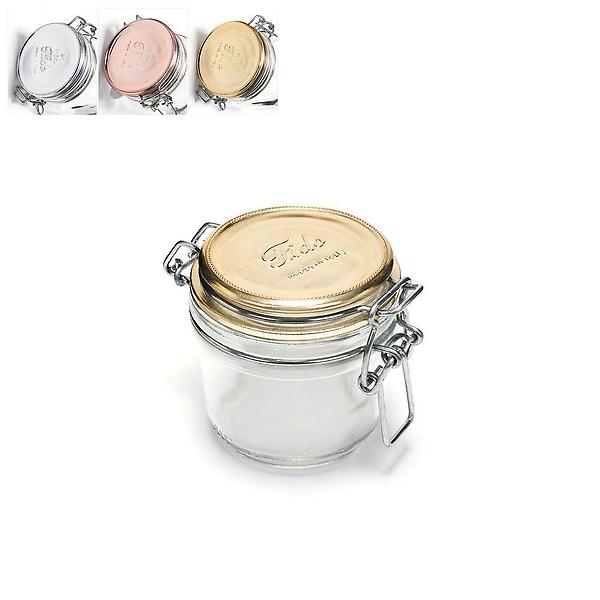  이탈리아 보르미올리 메탈캡 밀폐유리병 125ml 고리형