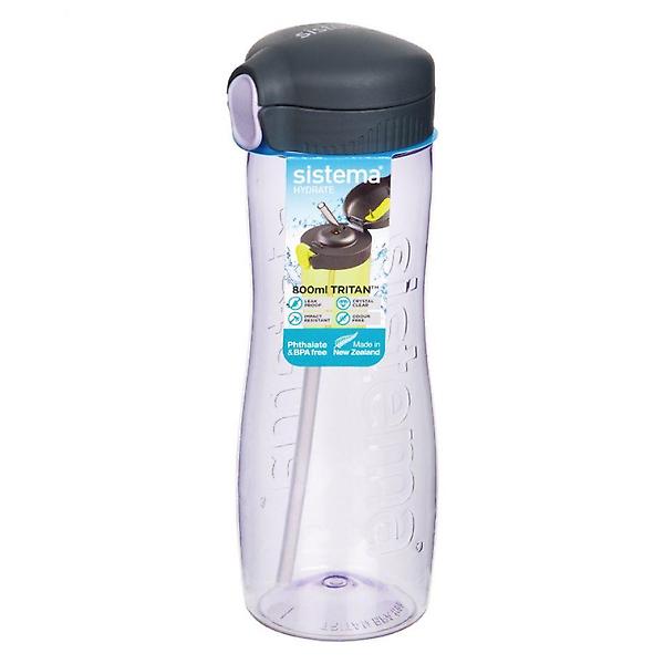  800ml 라일락 스포츠 물병 퀵플립 트리탄