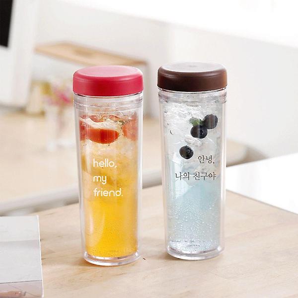 [셀럽하우스/CELB0001] 국내생산 주문 제작 이중 베이직 보틀 500ml DD-09909