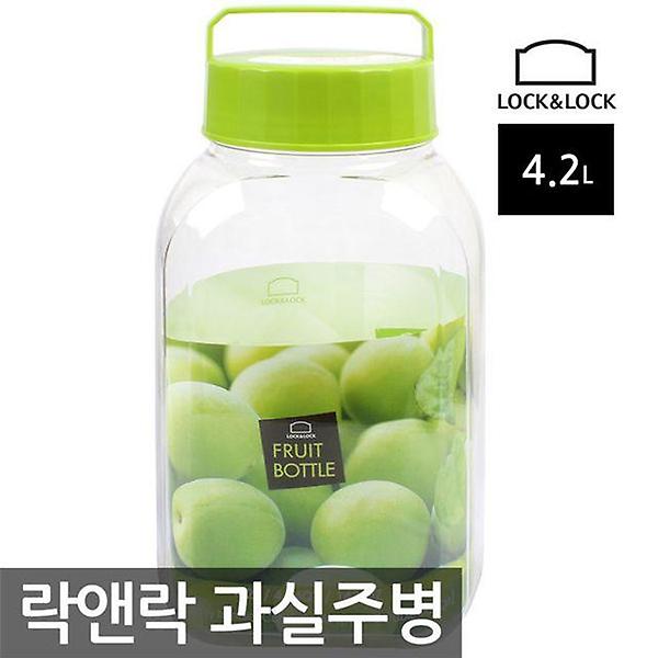  락앤락 과실 담근주병 매실청 발효용기 4.2L HPP453