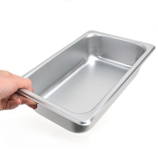  식당 김치 양념 보관 스텐밧드 1/4호 2in(뚜껑포함)