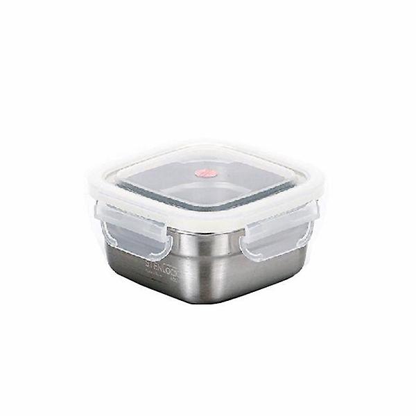  사각 스텐반찬통 스텐밀폐용기 400ml