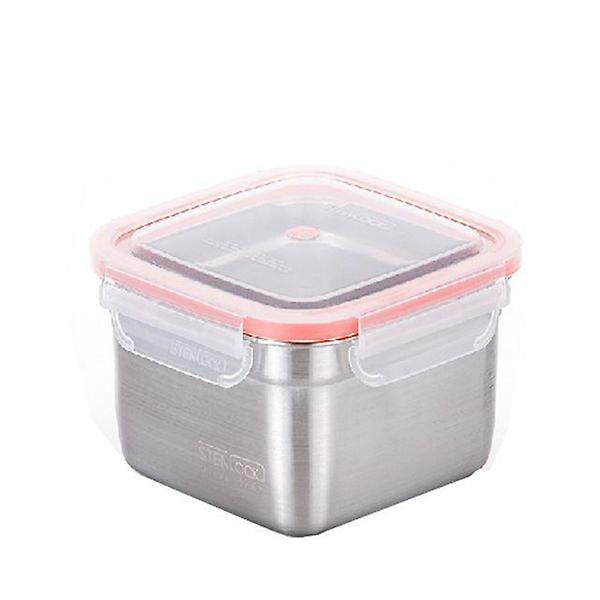  사각 스텐반찬통 스텐밀폐용기 1000ml