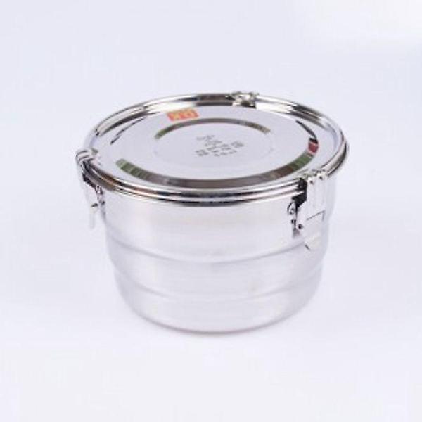  스텐 밀폐용기 김치통 반찬통 보관용기 고리형 4호
