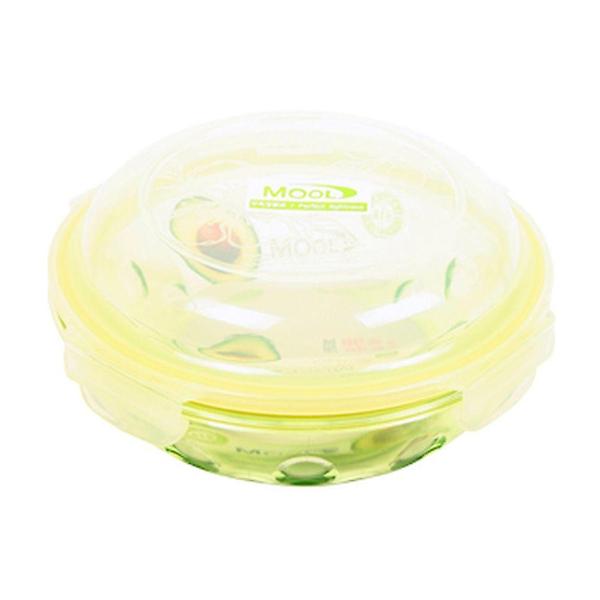  (set)원형 물방울밀폐용기650ML(색상랜덤) 5개
