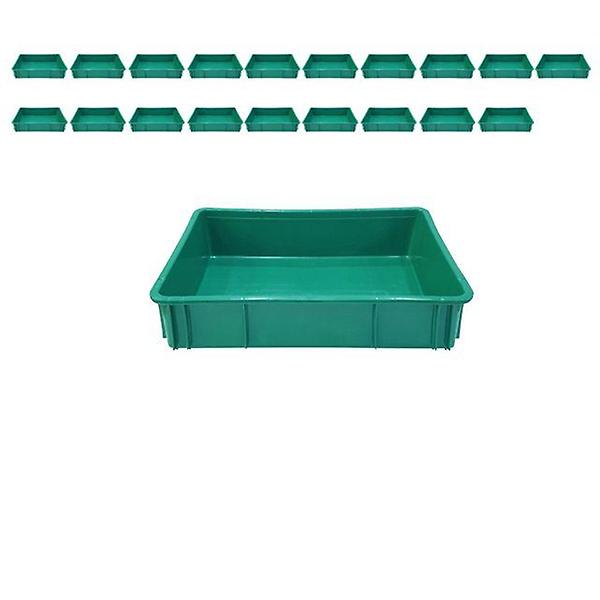  590 X 385 X 150 빵집에서 사용하는 녹색 상자 X 20개