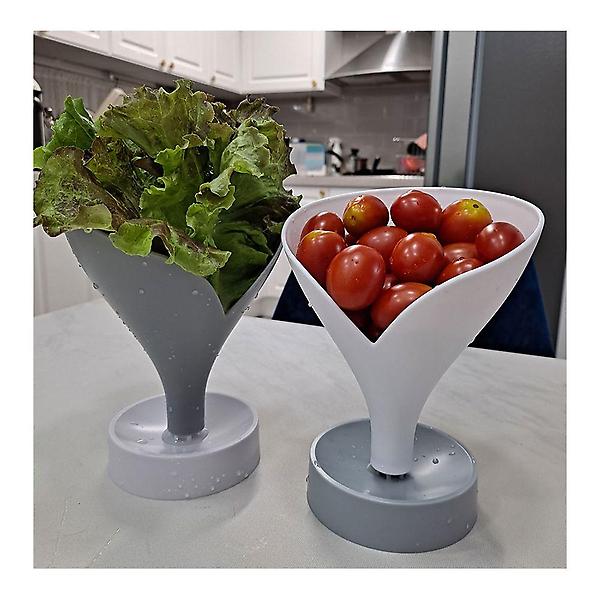  물빠짐 야채그릇(1P) 상추접시 쌈접시 물빠짐채반