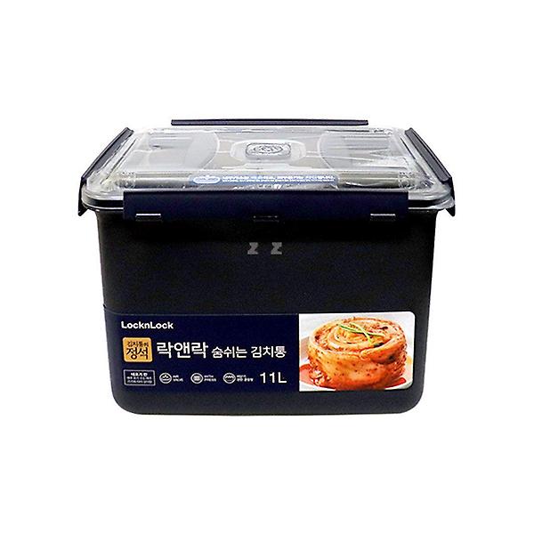 IS-M 락앤락 숨쉬는 김치통 11L(클립형)(누름판포함)
