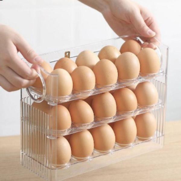  냉장고 계란 보관함 자동 트레이 30구 플립형