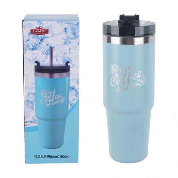  900ml 보온병 블루 에코 307203