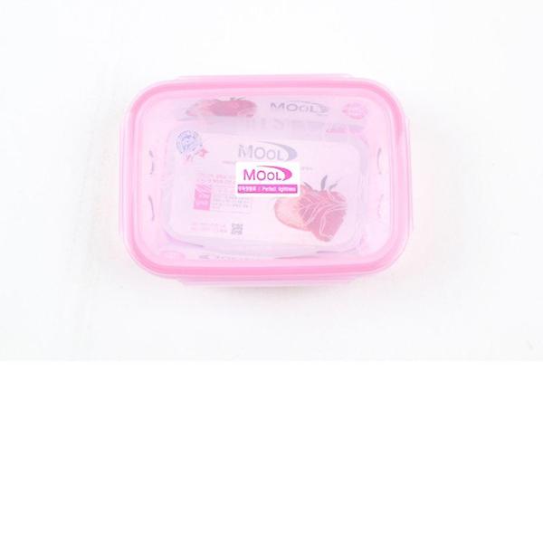  물방울 직사각 밀폐용기 700ML 반찬통 주방용기