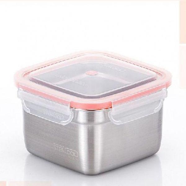  냉장고 정사각 스텐 밀폐용기 1000ml 스텐락 반찬통