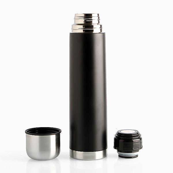 고품격 스텐 보온병 진공 보온보냉병 1L 블랙
