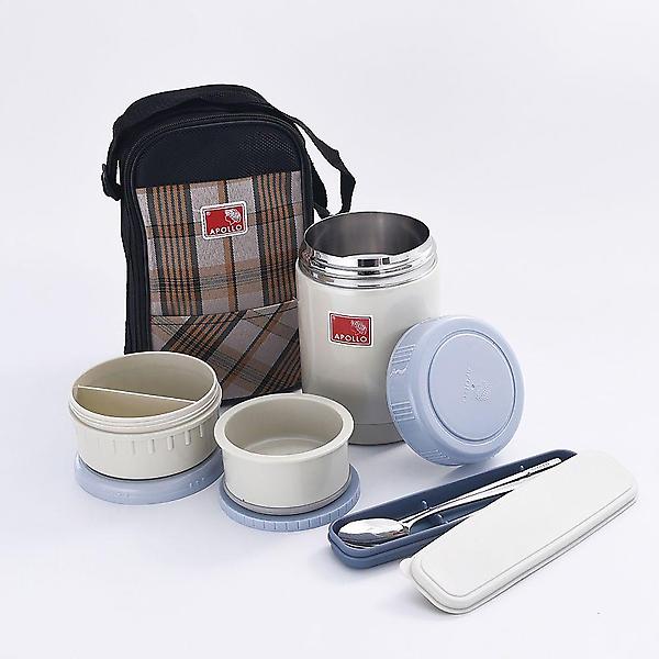  아폴로 국내산 보온도시락 1300ml