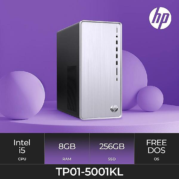  HP 공식 인증 데스크탑 TP01-5001KL 인텔 14세대 i5/8GB(추가슬롯)/256GB/500W/블루투스4.2/WiFi 7