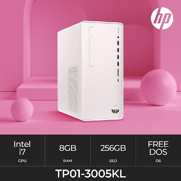  HP 파빌리온 TP01-3005KL 화이트 사무용 데스크탑 (인텔 i7/8GB/256GB/FDS/1년AS)