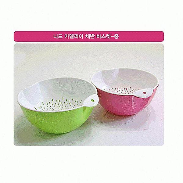  니드 카멜리아 채반 바스켓 중