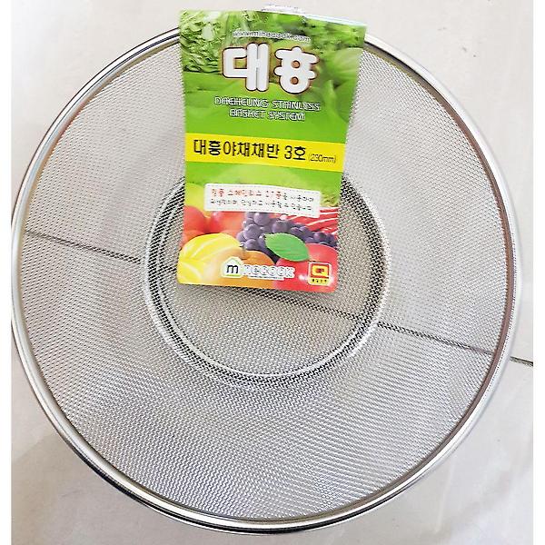  야채 채반 대흥 3호 230 스텐 바구니 볼바구니 주방