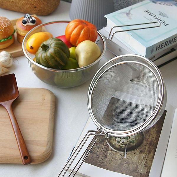  스텐 손잡이 와이드 채망 대 1P 국수 냉면 파스타