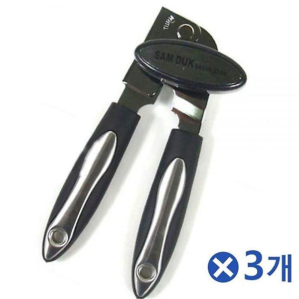  자동오프너 캔 오프너 2호x3개 다용도캔오프너 철