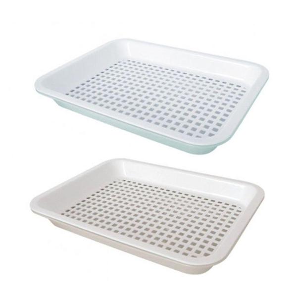  사각 채반 대 375x270x40mm 1P 채소 소쿠리 바스켓