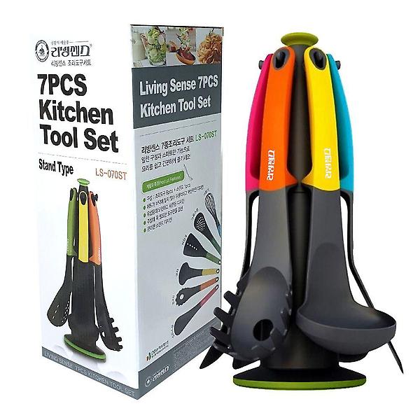 7종 주걱 070ST 리빙센스 조리도구 선물세트 스탠드