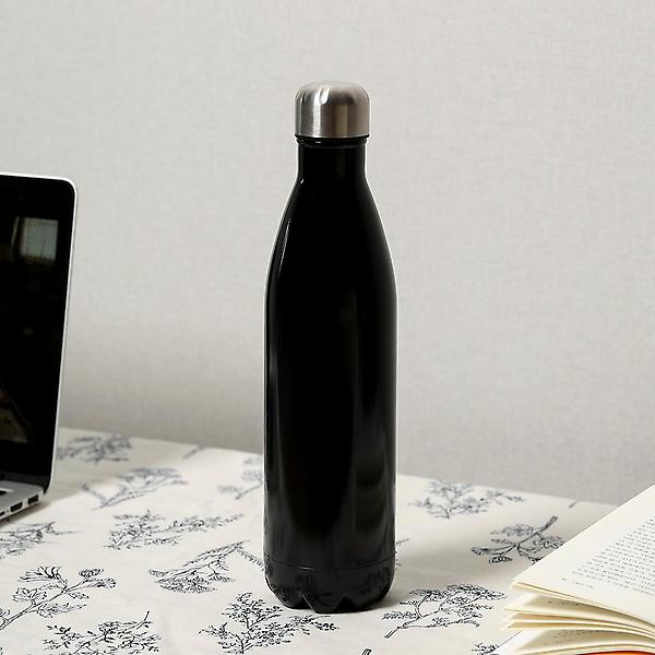 [도매토피아/750ml 스텔라 진공 보온] [엣모어]750ml 스텔라 유광 보온병(블랙)