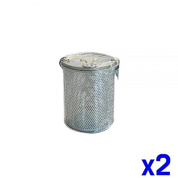  스텐 육수통 2호 10x13.5cm x2개 국물통 육수우림