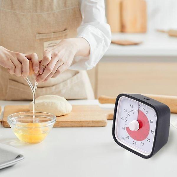  뽀모도로 다이얼 쿠킹 타이머 아날로그 무음 공부