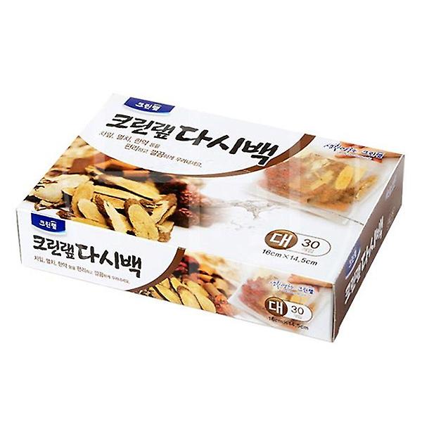  크린랩 다시백 대 30P 육수 거름망 멸치 채수 다시통