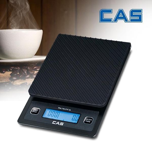  커피 카스 핸드드립 CLCS-100 저울 PLUS 타이머 주방