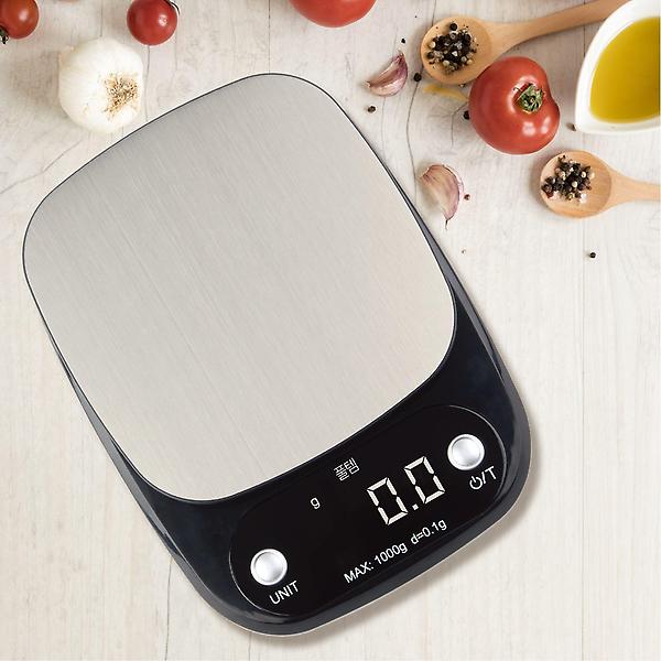  그랑데플러스 주방용 가정용 정밀 전자저울 1kg 0.1g