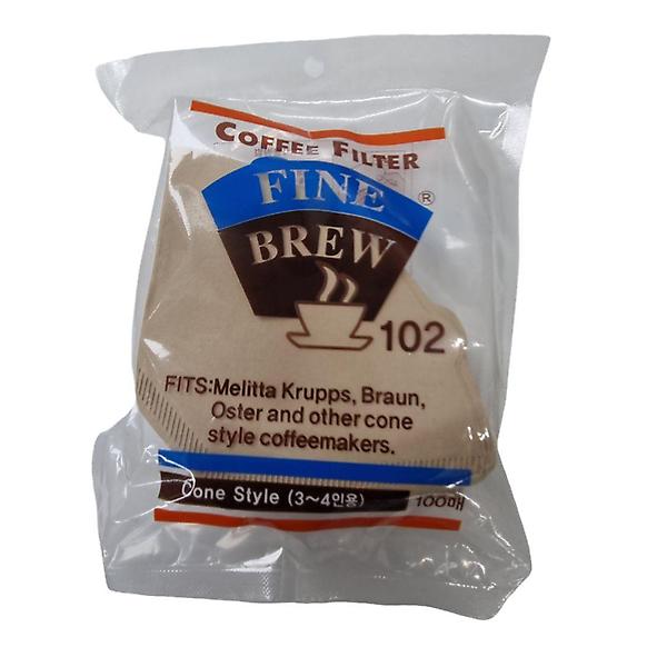  커피 필터 100매 종이 드롭 내리는 재료 원두