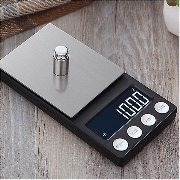  컴팩트 정밀 전자저울(500g) 0.1g 계량 주방저울